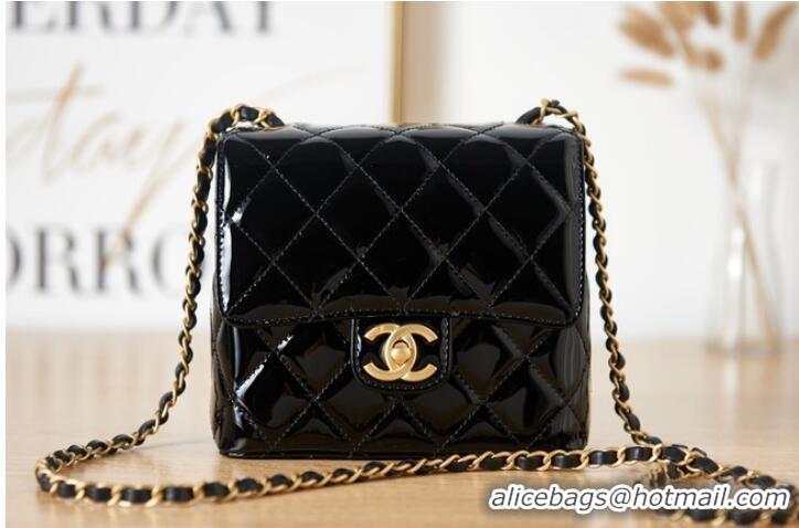 Good Looking Chanel MINI FLAP BAG AS3647 black