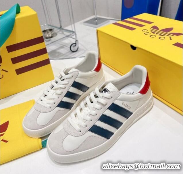 Purchase adidas x Gucci Gazelle Leather Low-top Sneakers White 070255