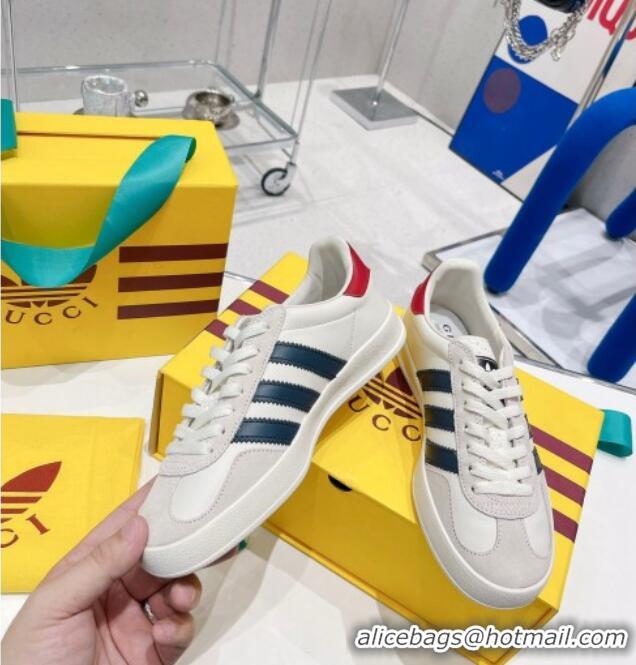 Purchase adidas x Gucci Gazelle Leather Low-top Sneakers White 070255