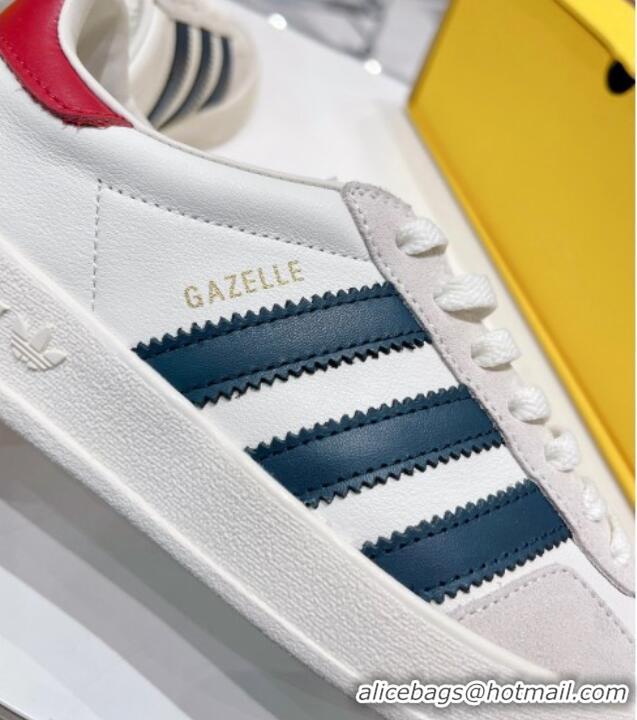 Purchase adidas x Gucci Gazelle Leather Low-top Sneakers White 070255