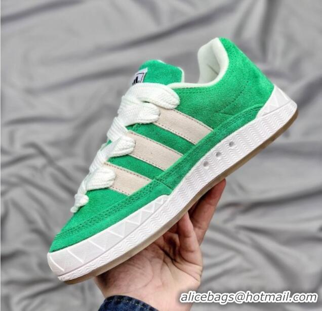 Good Quality Atmost x Adidas Adimatic Low Suede Sneakers Green 090701