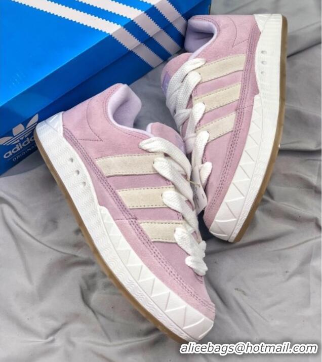 Purchase Atmost x Adidas Adimatic Low Suede Sneakers Pink 090703