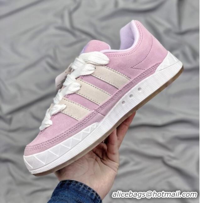 Purchase Atmost x Adidas Adimatic Low Suede Sneakers Pink 090703