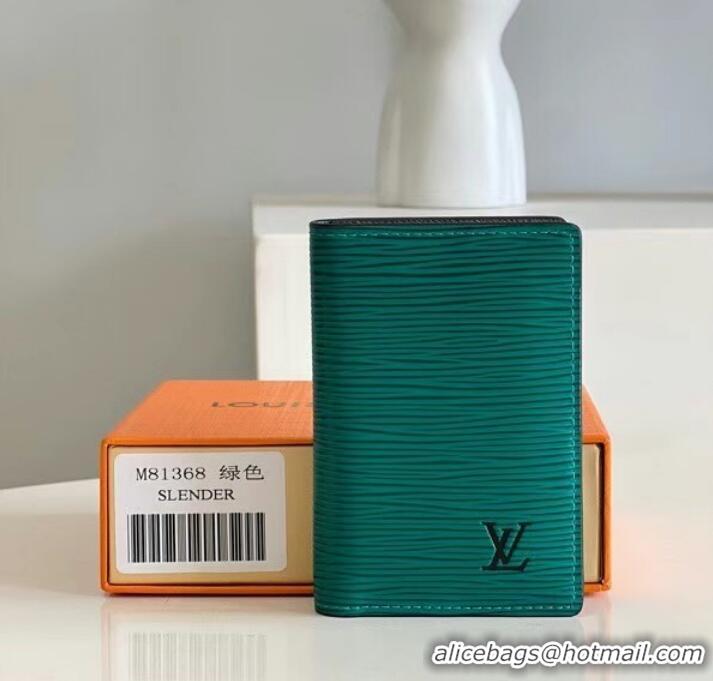 Top Grade Louis Vuitton POCKET ORGANIZER M81368 Deep Green