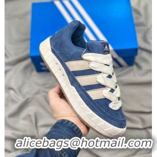 Best Product Atmost x Adidas Adimatic Low Suede Sneakers Navy Blue GZ6202