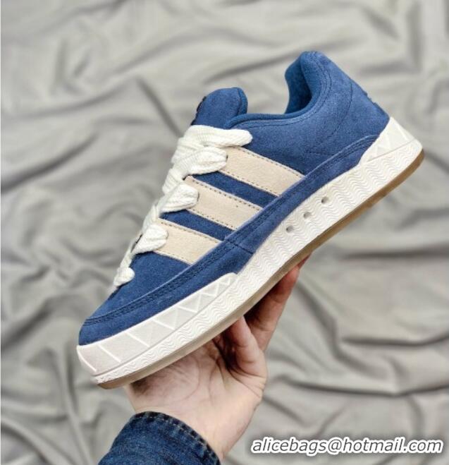 Best Product Atmost x Adidas Adimatic Low Suede Sneakers Navy Blue GZ6202