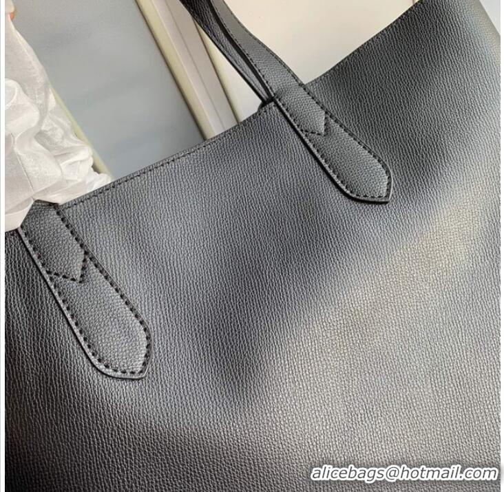 Top Quality BurBerry Leather Shoulder Bag 6351 black