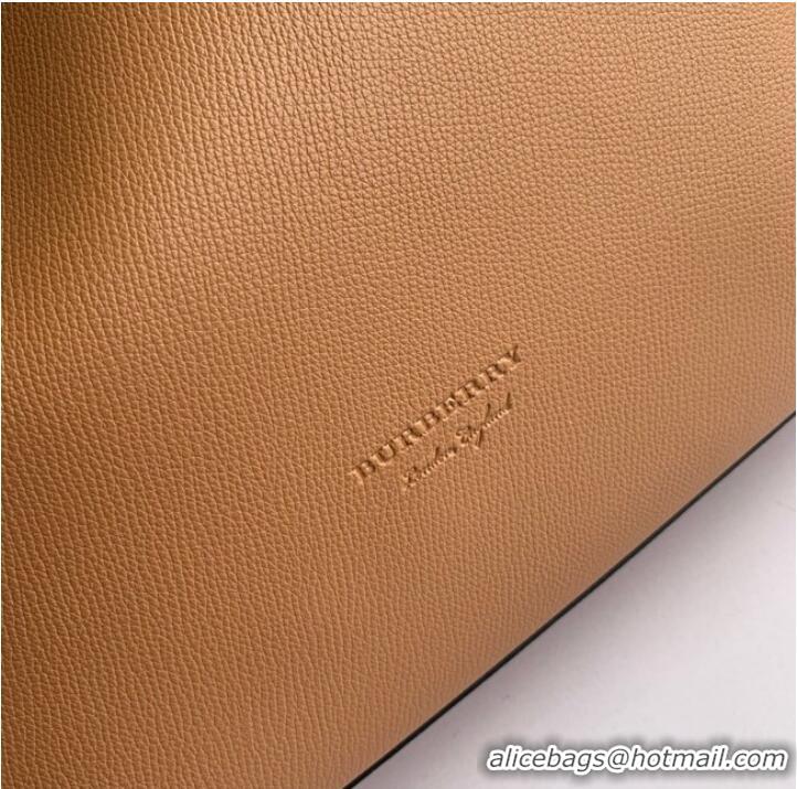 Best Quality BurBerry Leather Shoulder Bag 6351 brown