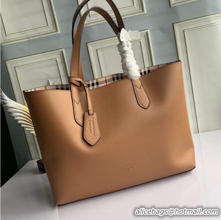 Best Quality BurBerry Leather Shoulder Bag 6351 brown