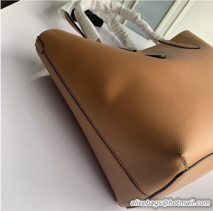 Best Quality BurBerry Leather Shoulder Bag 6351 brown