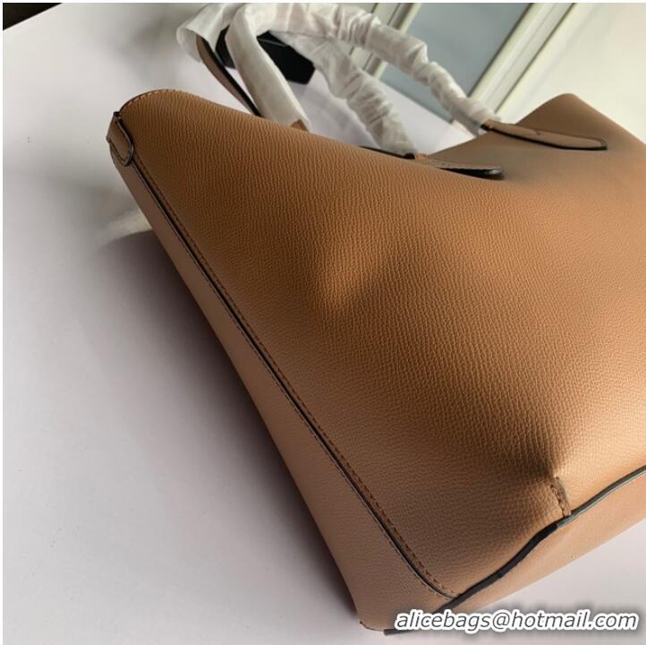 Best Quality BurBerry Leather Shoulder Bag 6351 brown