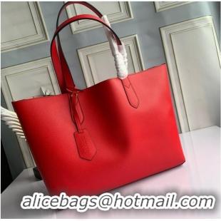 Inexpensive Grade BurBerry Leather Shoulder Bag 6351 red