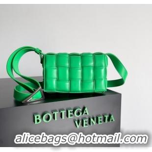 New Luxury Bottega Veneta Small Padded Cassette 717506 green