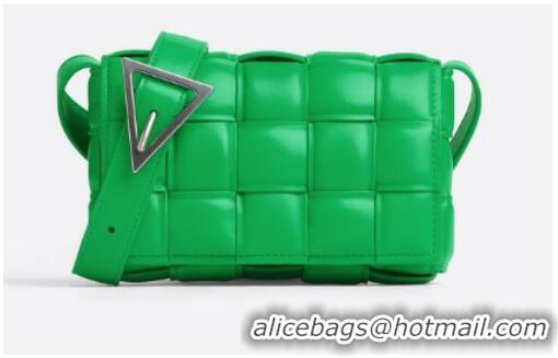 New Luxury Bottega Veneta Small Padded Cassette 717506 green