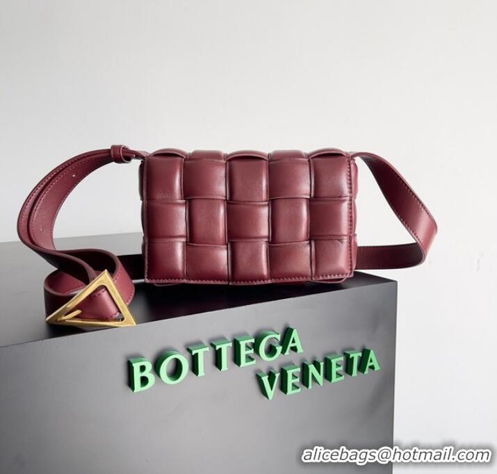 Classic Cheap Bottega Veneta Small Padded Cassette 717506 Barolo