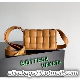 New Stylish Bottega Veneta Small Padded Cassette 717506 Camel