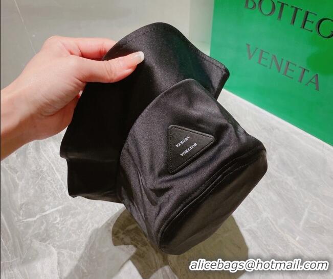 Chic Discount Bottega Veneta Silk Bucket Hat 0310104 Black 2022