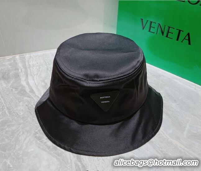 Chic Discount Bottega Veneta Silk Bucket Hat 0310104 Black 2022