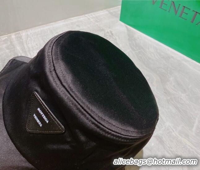 Chic Discount Bottega Veneta Silk Bucket Hat 0310104 Black 2022