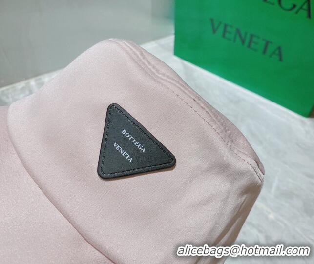 Buy Fashionable Bottega Veneta Silk Bucket Hat 0310106 Pink 2022