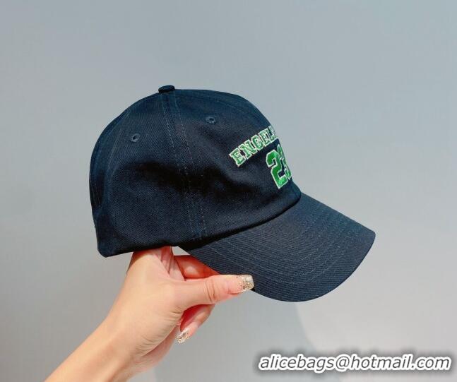 New Fashion Engelstan Canvas Baseball Hat E8788 Dark Blue/Green 2022