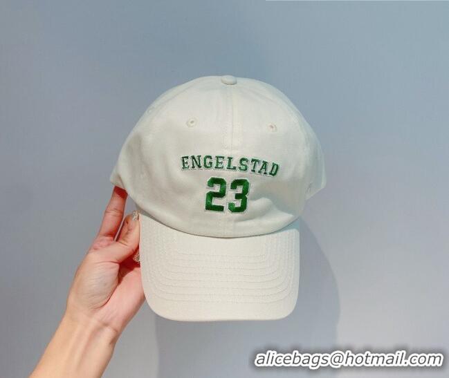 Good Quality Engelstan Canvas Baseball Hat E8789 White/Green 2022