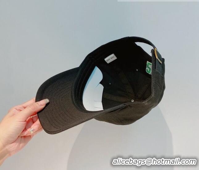 Top Quality Engelstan Canvas Baseball Hat E8790 Black/Green 2022