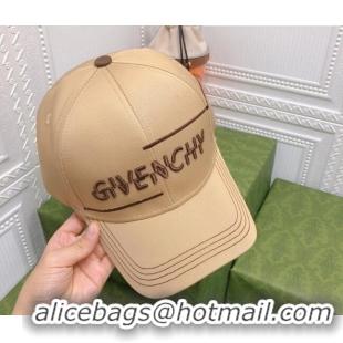 Unique Grade Givenchy Baseball Hat 0310137 Beige 2022