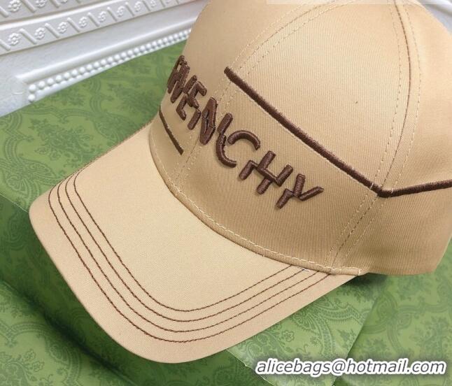 Unique Grade Givenchy Baseball Hat 0310137 Beige 2022