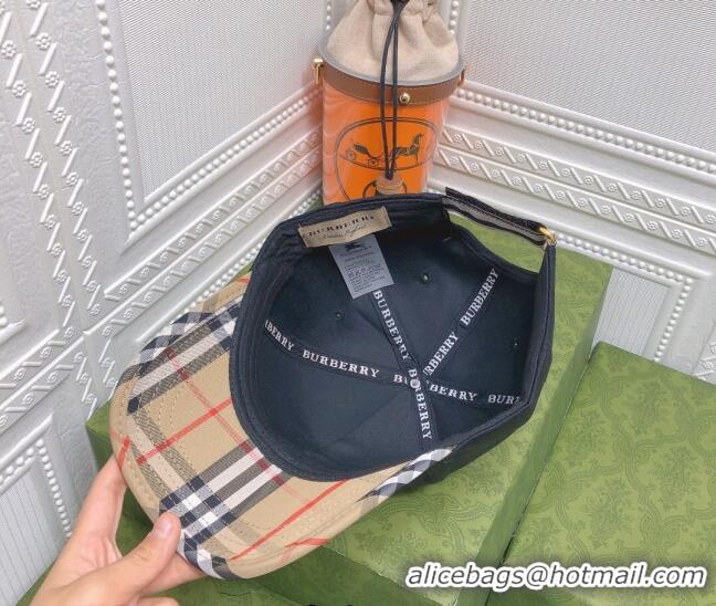 Buy Fashionable Burberry Baseball Hat 0310141 Black 2022