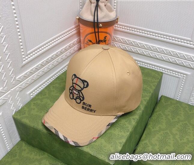 Traditional Specials Burberry Baseball Hat 0310143 Beige 2022