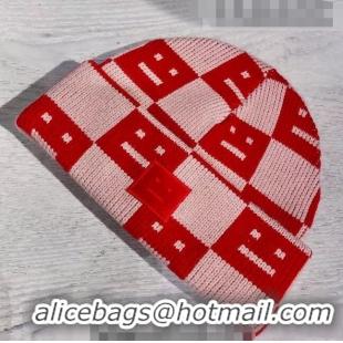 Super Quality Acne Studios Knit Hat 101954 Red 2022