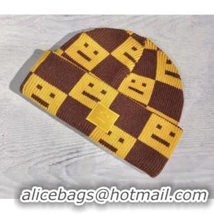 Well Crafted Acne Studios Knit Hat 101954 Yellow 2022