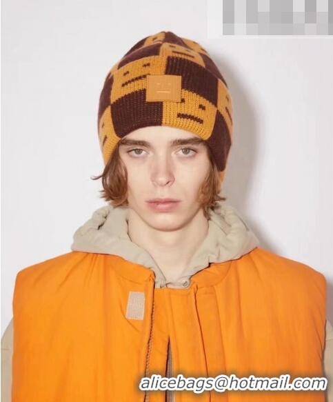 Well Crafted Acne Studios Knit Hat 101954 Yellow 2022