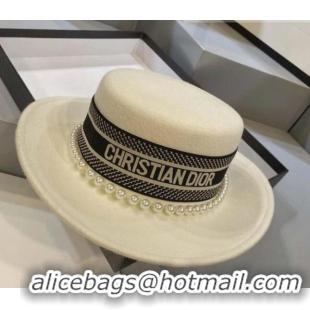 Trendy Design Dior Wool Hat 1019100 White 2022