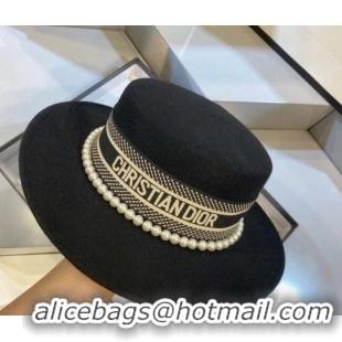 Promotional Dior Wool Hat 1019100 Black 2022