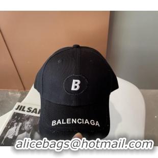 Reasonable Price Balenciaga Canvas Baseball Hat 101963 Black 2022