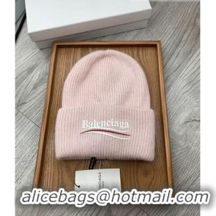 Most Popular Balenciaga Knit Hat 1019118 Pink 2022