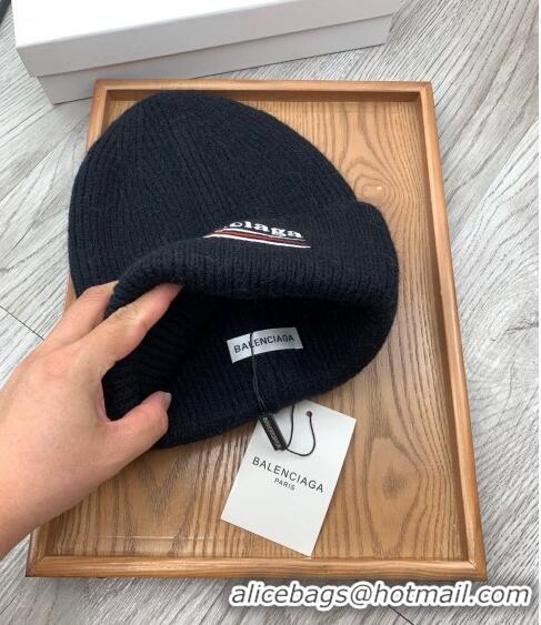 Market Sells Balenciaga Knit Hat 1019118 Black 2022