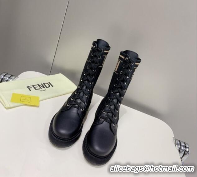 1:1 aaaaa Fendi Knit Classic Ankle Boots 092153