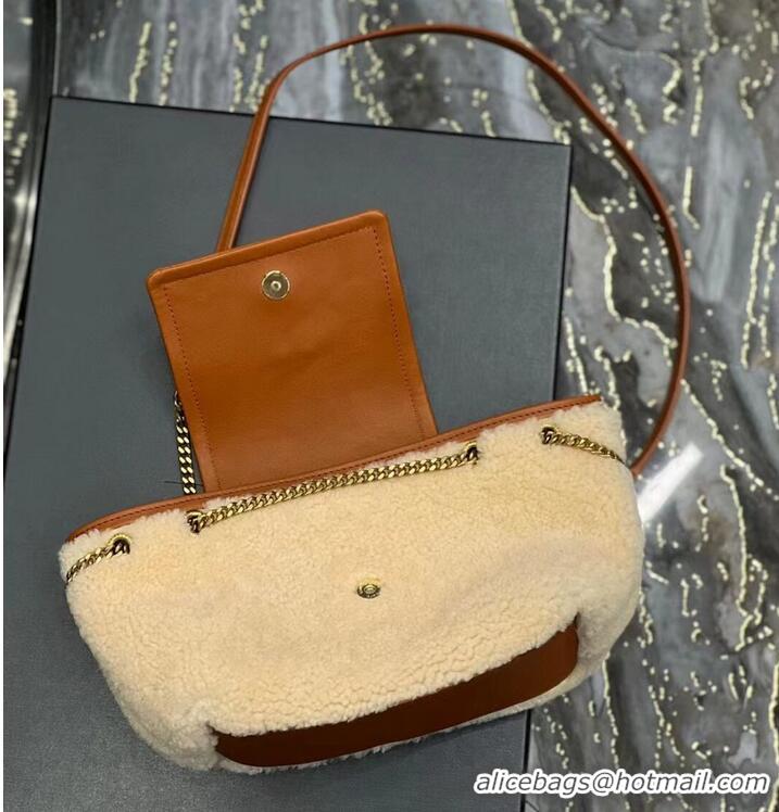 Reasonable Price SAINT LAUREN LE MAILLON BUCKET BAG IN SUEDE Y667738 brown