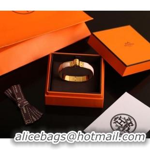 New Fashion Hermes Bracelet HE1106 Pink Gold 2022