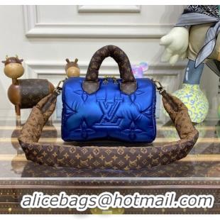 Reasonable Price Louis Vuitton SPEEDY BANDOULIERE 25 M20973 Navy Blue