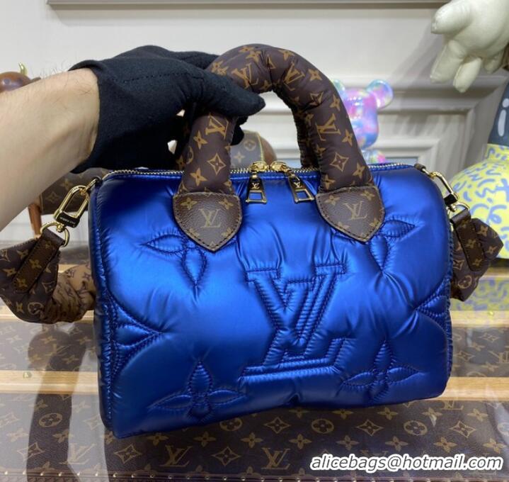 Reasonable Price Louis Vuitton SPEEDY BANDOULIERE 25 M20973 Navy Blue