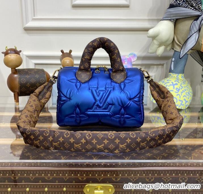 Reasonable Price Louis Vuitton SPEEDY BANDOULIERE 25 M20973 Navy Blue