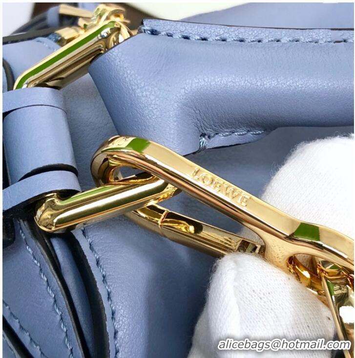 Top Quality Loewe Puzzle Bag Leather 1609 blue