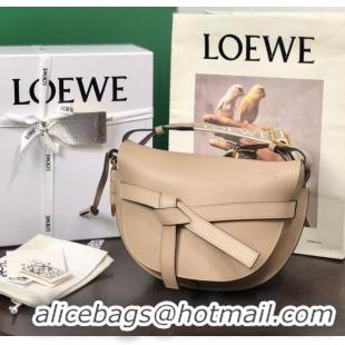 Top Design Loewe small Crossbody Bags Original Leather 8087 Apricot