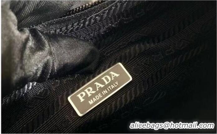 Top Quality Prada Re-Edition 2000 sequined Re-Nylon mini-bag 1BC515 silver