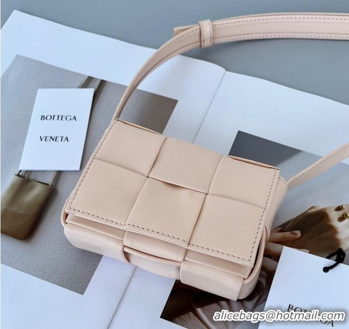 Reasonable Price Bottega Veneta Candy Cassette 666688 light pink