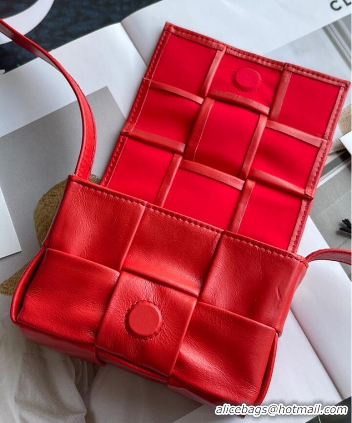 Classic Grade Bottega Veneta Candy Cassette A666688 red